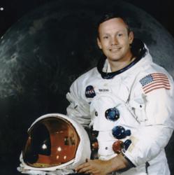 The Pipes of Christmas will honor the memory of Neil Armstrong with a world premiere composition. NASA Photo